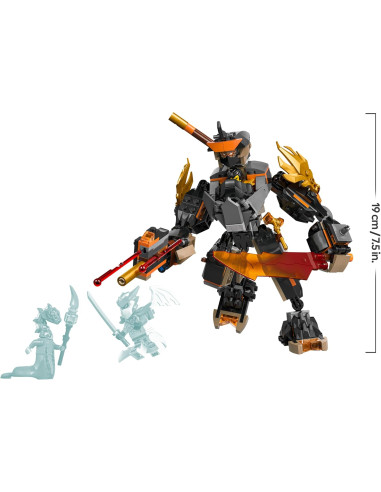 Lego Ninjago - Mech della missione di Cole e...