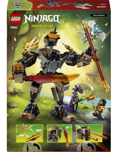 Lego Ninjago - Mech della missione di Cole e...