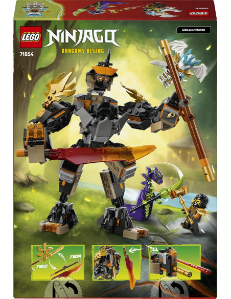 Lego Ninjago - Mech della missione di Cole e drago Zane