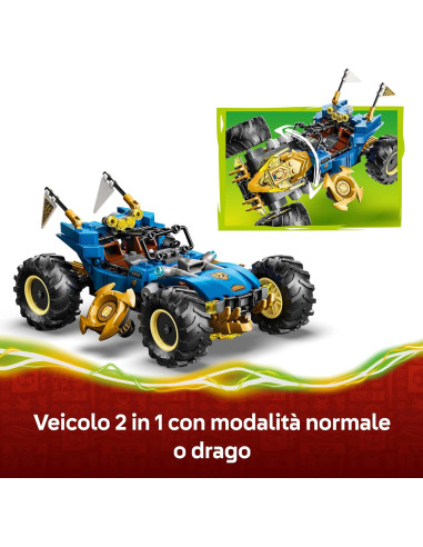 Lego Ninjago - Auto mutaforma di Jay