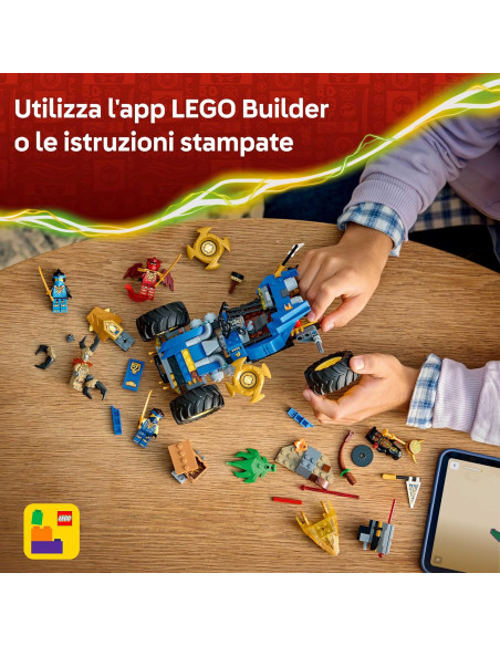 Lego Ninjago - Auto mutaforma di Jay