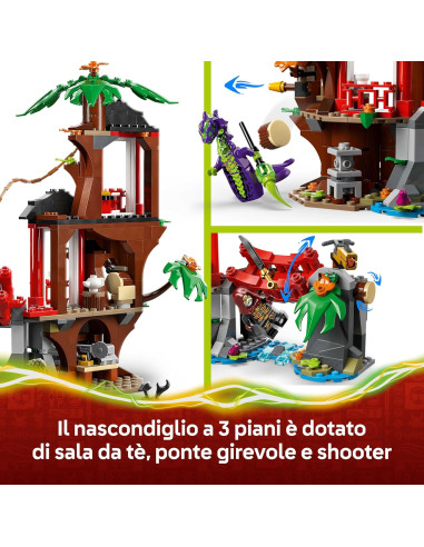 Lego Ninjago - Battaglia alla casa sull'albero...