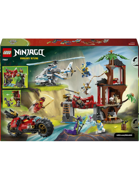 Lego Ninjago - Battaglia alla casa sull'albero con veicolo Ninja