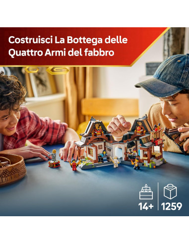 Lego Ninjago - La bottega delle Quattro Armi 15...