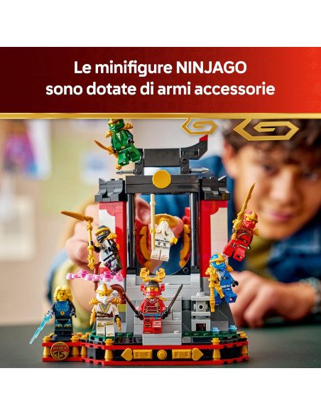 Lego Ninjago - Display personaggi 15 anniversario