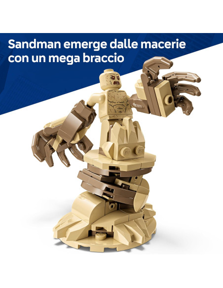 Lego Super Heroes - Battaglia epica Spiderman vs Sandman