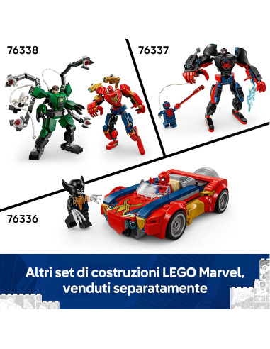 Lego Super Heroes - Spiderman vs Ghost Rider in...