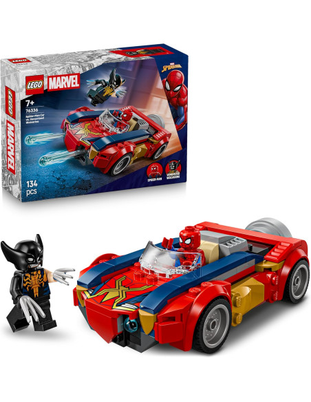 Lego Super Heroes - Auto di Spider-Man vs. Venomized Wolverine