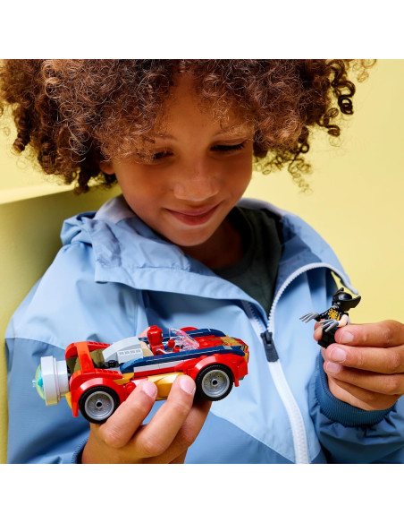 Lego Super Heroes - Auto di Spider-Man vs. Venomized Wolverine