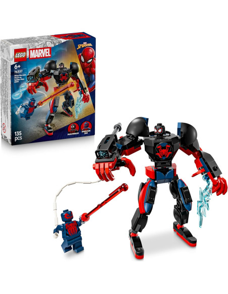 Lego Super Heroes - Mech di Miles Morales vs Spiderman