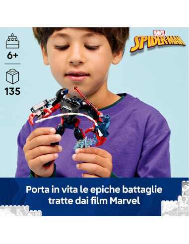 Lego Super Heroes - Mech di Miles Morales vs...
