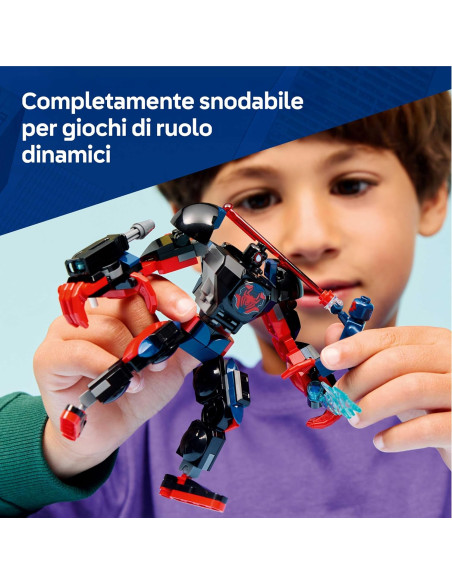 Lego Super Heroes - Mech di Miles Morales vs Spiderman
