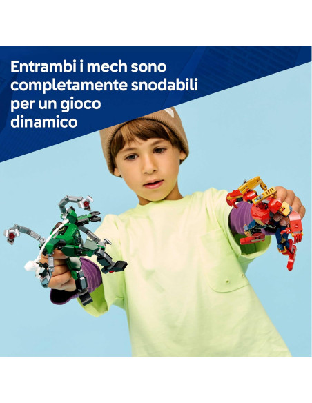 Lego Super Heroes - Battaglia Mech Spiderman vs Dock Ock