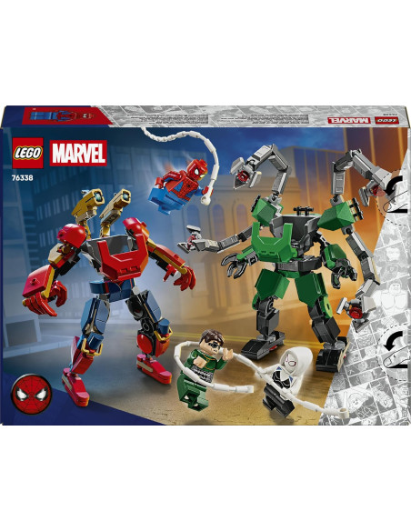 Lego Super Heroes - Battaglia Mech Spiderman vs Dock Ock