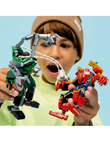 Lego Super Heroes - Battaglia Mech Spiderman vs...