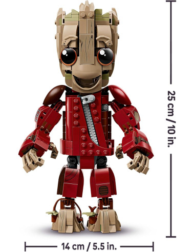 Lego Super Heroes - Groot in tuta da Ravager