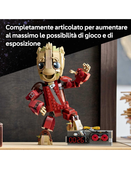 Lego Super Heroes - Groot in tuta da Ravager