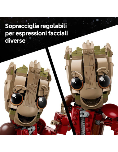 Lego Super Heroes - Groot in tuta da Ravager