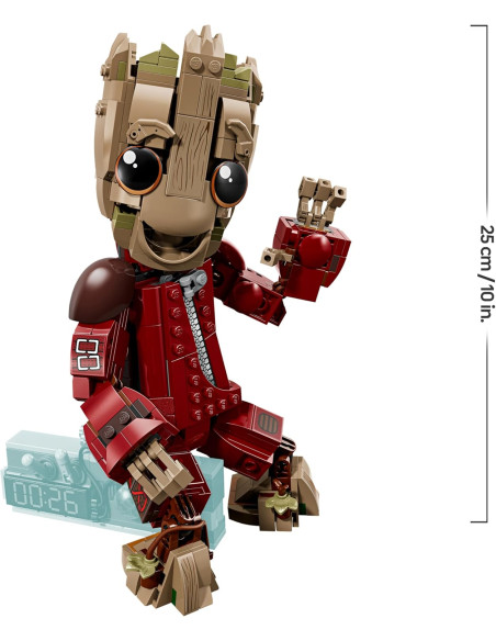Lego Super Heroes - Groot in tuta da Ravager