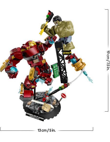 Lego Super Heroes - Battaglia epica Hulkbuster e The Hulk