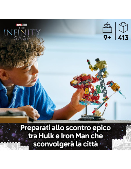 Lego Super Heroes - Battaglia epica Hulkbuster e The Hulk