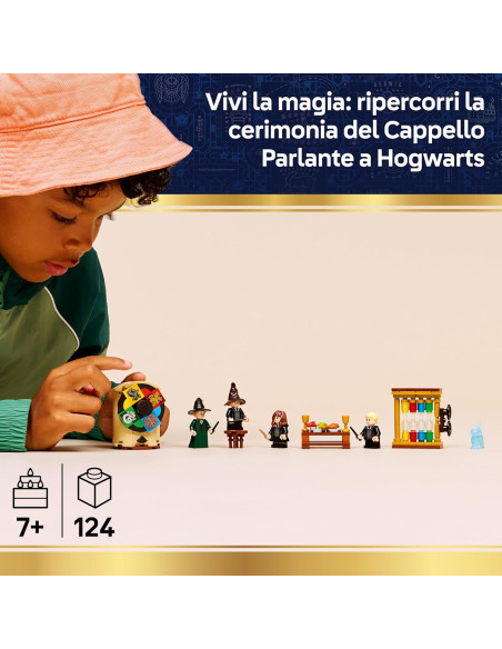 Lego Harry Potter - Castello di Hogwarts Cerimonia del Cappello Parlante