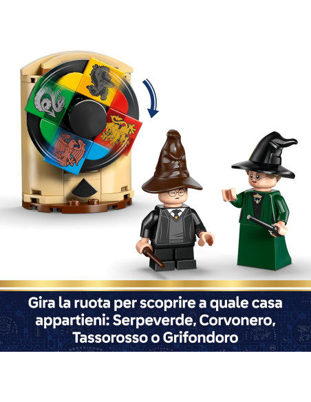 Lego Harry Potter - Castello di Hogwarts Cerimonia del Cappello Parlante