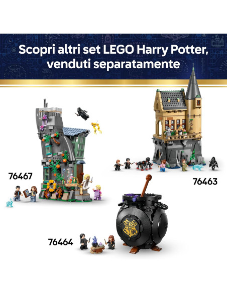 Lego Harry Potter - Castello di Hogwarts Cerimonia del Cappello Parlante