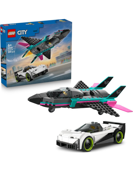 Lego City - Jet Contro Auto Sportiva