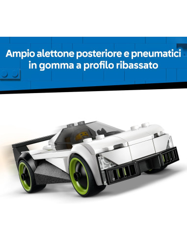 Lego City - Jet Contro Auto Sportiva