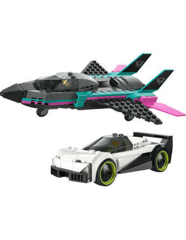 Lego City - Jet Contro Auto Sportiva