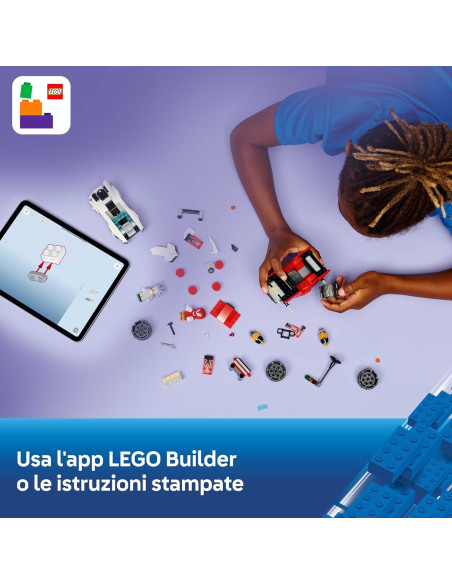 Lego Sonic - Auto di Silver vs Monster Truck di Knuckles 