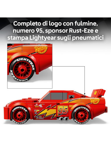 Lego Speed Champions - Saetta McQueen