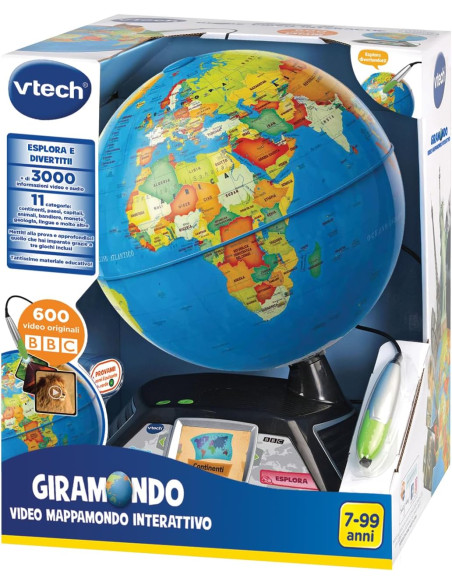 Vtech - Giramondo Video Mappamondo
