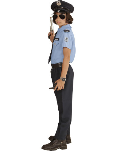 Poliziotto camicia, pantaloni, cintura,...