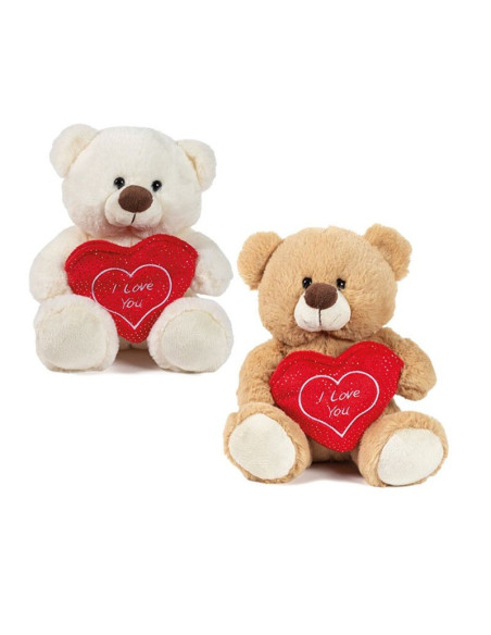 Orso 23cm c/ tasca cuore 2 modelli