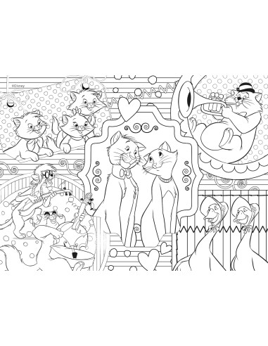 Disney Classic Puzzle 4x48 Maxifloor Misto