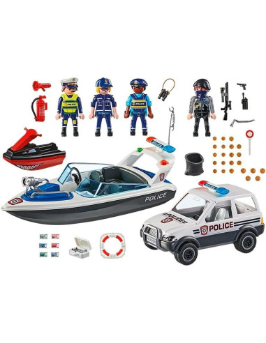 Playmobil - Inseguimento della polizia in acqua