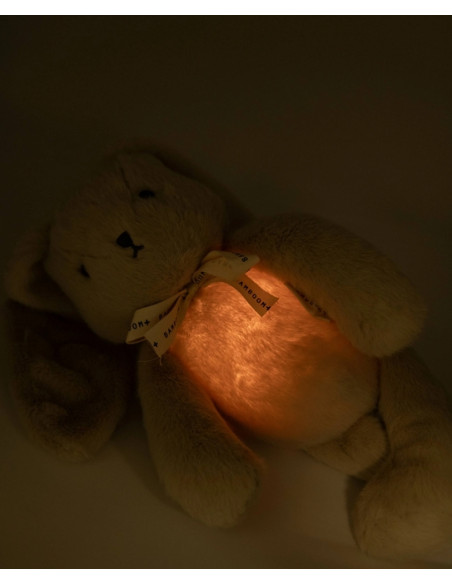 Bamboom - Coniglio c/ rumori bianchi e luce Sand