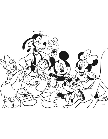 Dinsey Puzzle DF Maxi Floor 60 Mickey e Friends