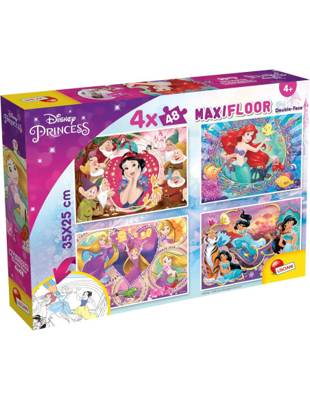 Disney Princess Puzzle 4x48 Maxi Floor