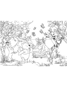 Disney puzzle DF Maxi Floor 24 Winnie the Pooh 2