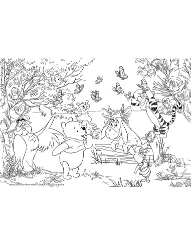 Disney puzzle DF Maxi Floor 24 Winnie the Pooh