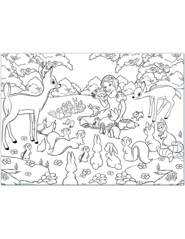 disney puzzle maxi floor 60 biancaneve 