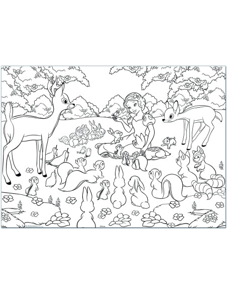 disney puzzle maxi floor 60 biancaneve 