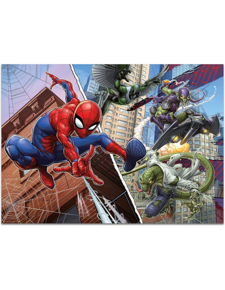 Marvel Puzzle 4x48 Spiderman Maxifloor