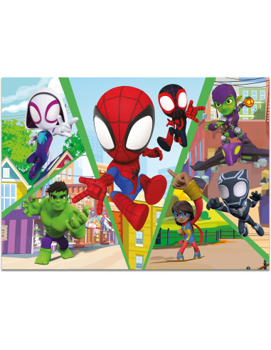 Marvel Puzzle DF Maxifloor 4x48 Spidey