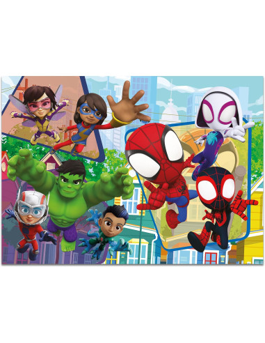 Marvel Puzzle DF Maxifloor 4x48 Spidey