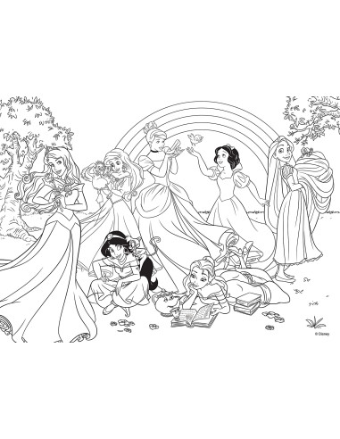 Puzzle DF Maxi Floor 24 Princess