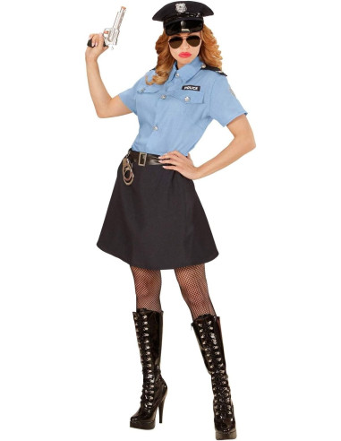 Poliziotto camicia, pantaloni, cintura,...